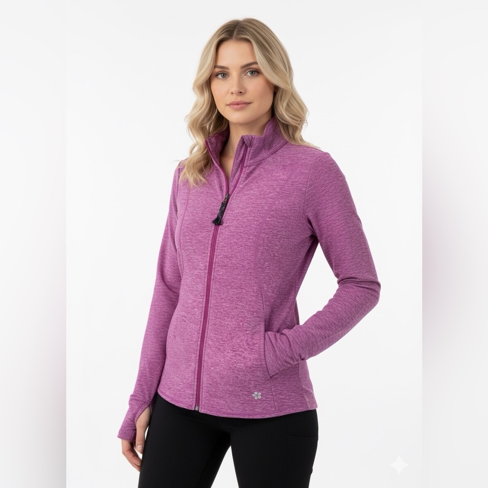 Pink Zip Up Sports Jacket